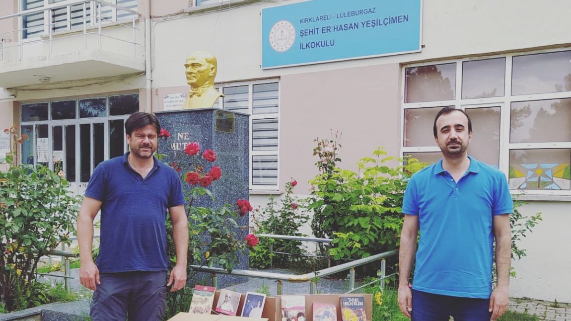 Fkgal Kütüphanecilik Kulübü olarak Kırklareli Lüleburgaz ilçesi Çiftlikköy Şehit Er Hasan Yeşilçimen İlkokuluna kitap bağışında bulunduk.